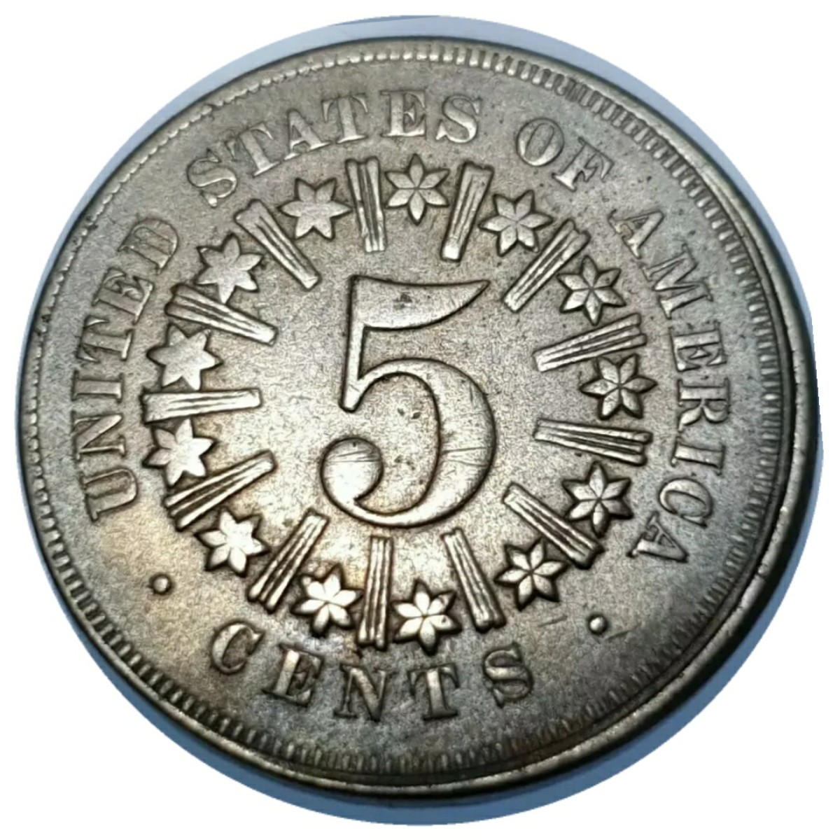 1867-5c-Shield-Nickel-With-Rays-#5